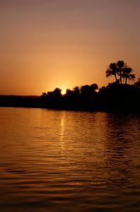 Myself - 2001 - Egypt - Nil - Sunset